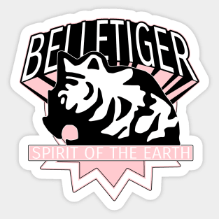 Belle Tiger Spirit Sticker